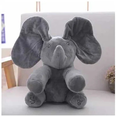 Peek a Boo Elephant Teddy Bear Plush Toy 30cm