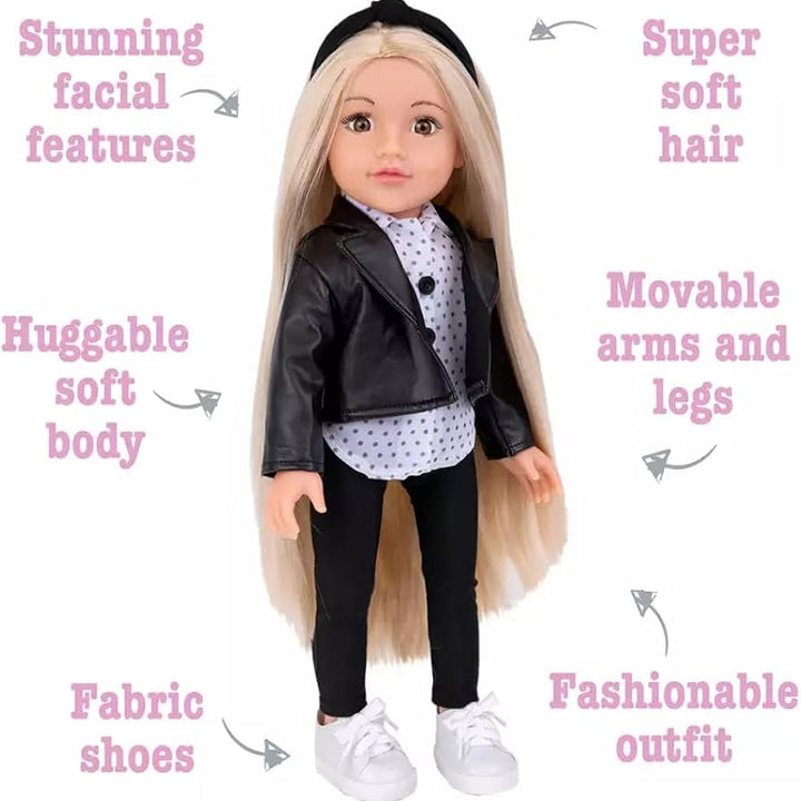 DesignaFriend Connie Fashion Designer Doll - 18inch/46cm