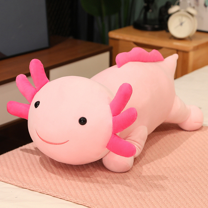 Large Axolotl Pillow Stuffed Plush Cushion Toy