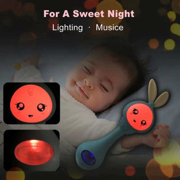 Music Flashing Baby Rattle