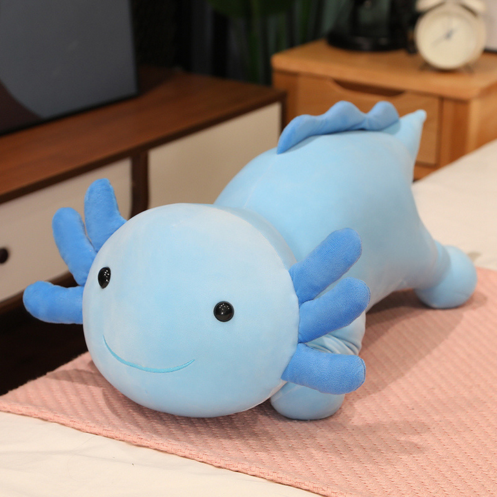 Large Axolotl Pillow Stuffed Plush Cushion Toy