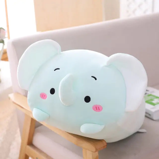 Plush Animal Pillow Cushion: Cozy Comfort for All Ages