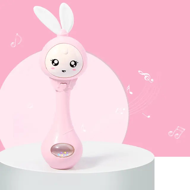 Music Flashing Baby Rattle