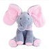 Peek a Boo Elephant Teddy Bear Plush Toy 30cm