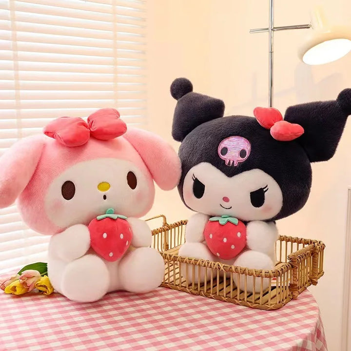 Strawberry Kuromi Pillow Plushie