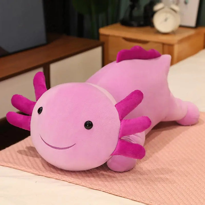 Large Axolotl Pillow Stuffed Plush Cushion Toy