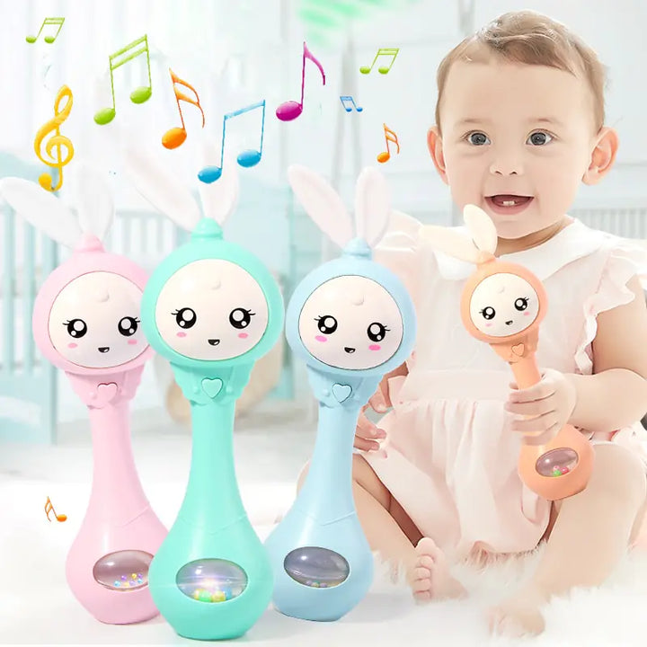 Music Flashing Baby Rattle