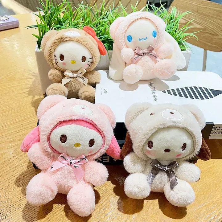 Adorable Sanrio Plush Doll Keychains