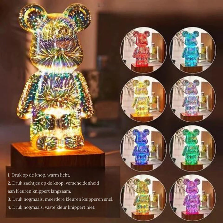 Bear Magic Projection Lamp