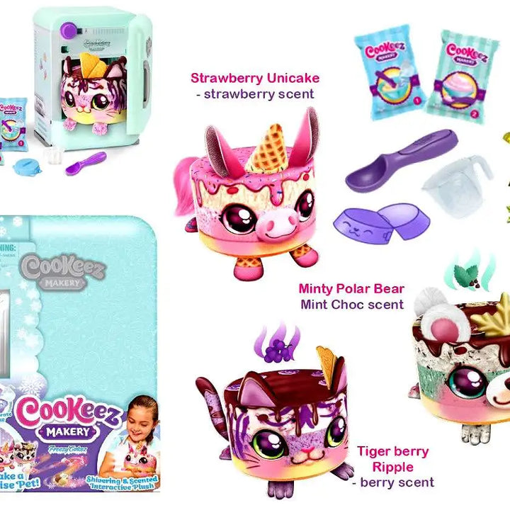 Cookeez Makery Freezy Cakez Fridge Playset