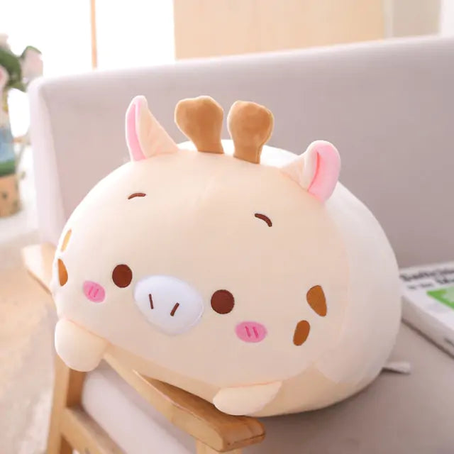 Plush Animal Pillow Cushion: Cozy Comfort for All Ages