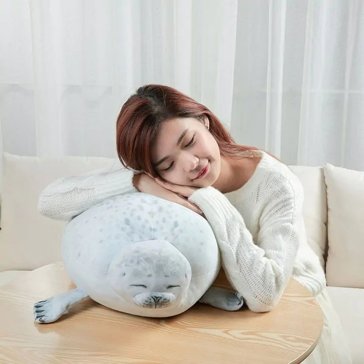 Blob Seal Pillow